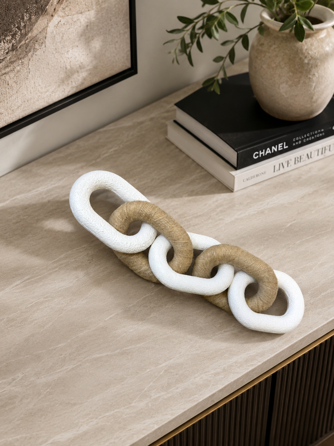 Chain Art Decor Piece