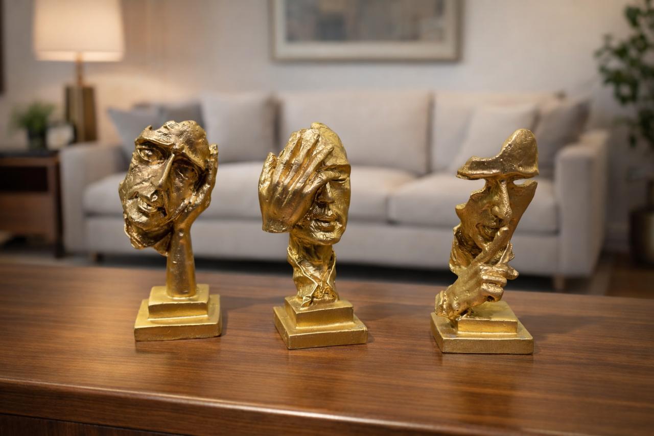 Face Sculptures Set