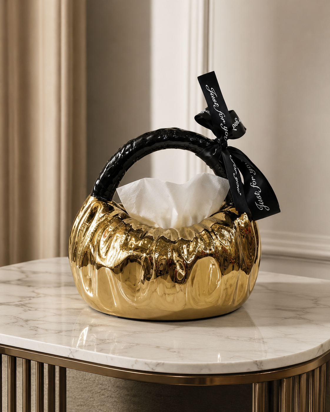 Handbag Tissue Box Holder