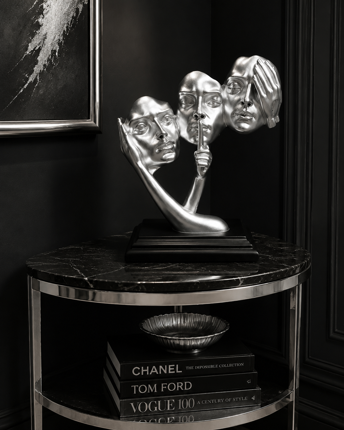 Silent Expressions Sculpture