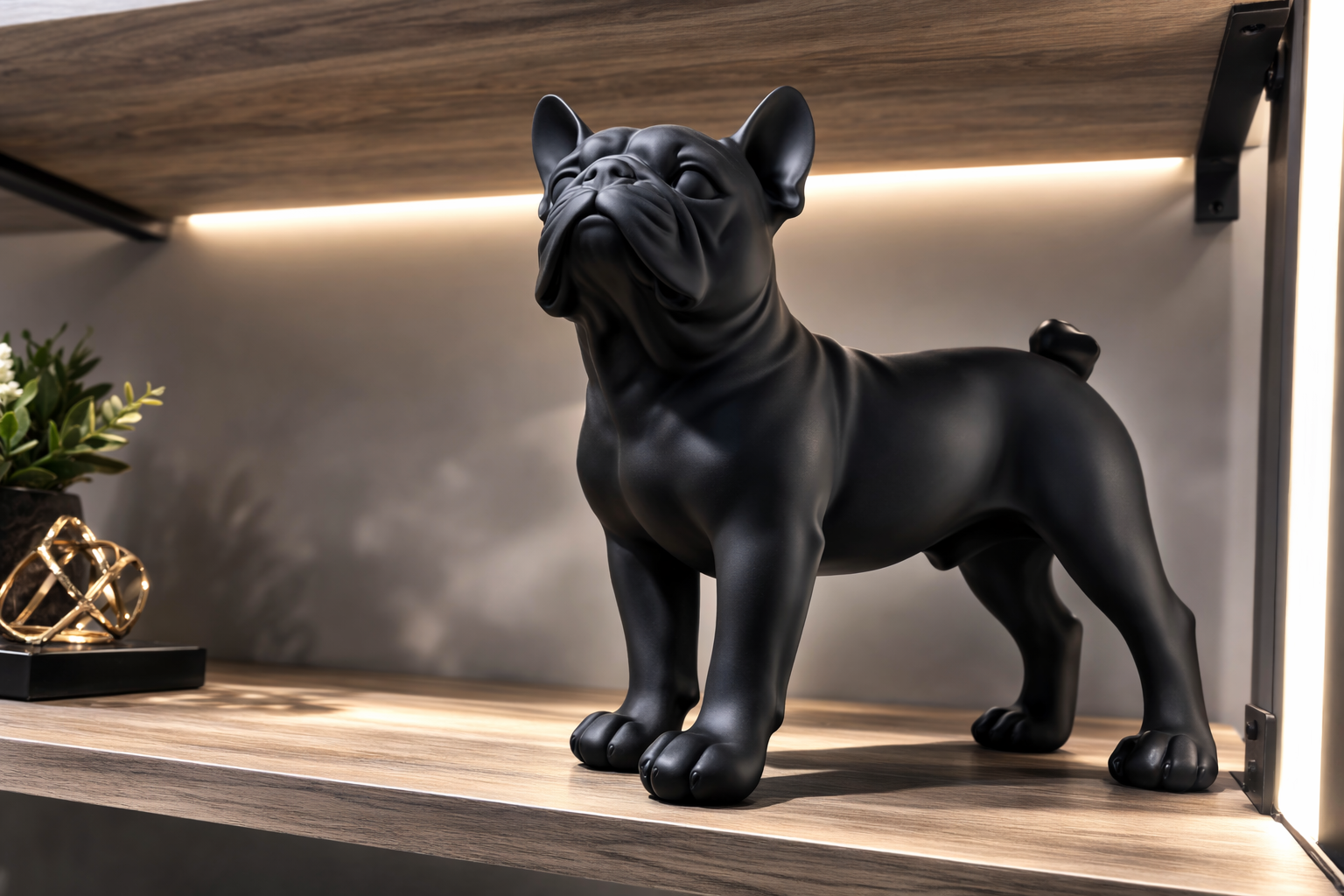 French Bulldog Decorative Sculpture