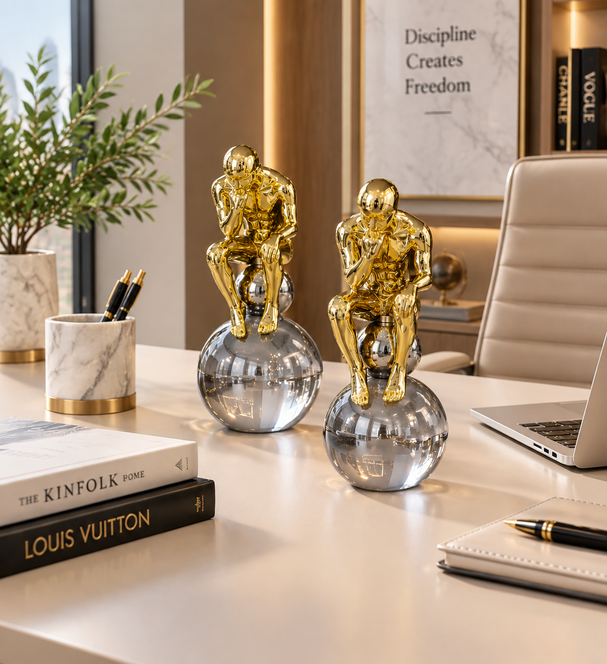 Golden Thinker Set