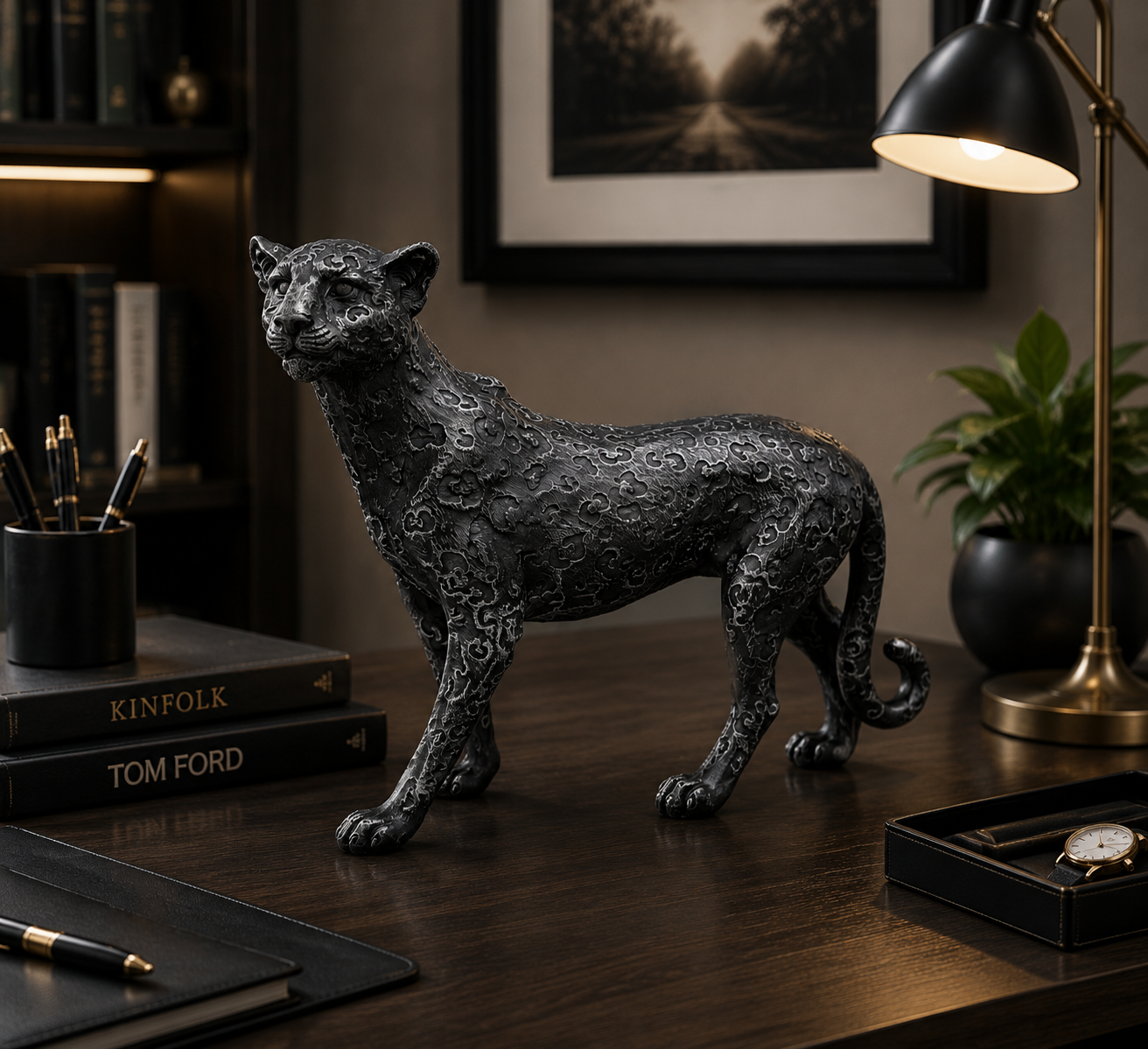 Tiger Sculpture