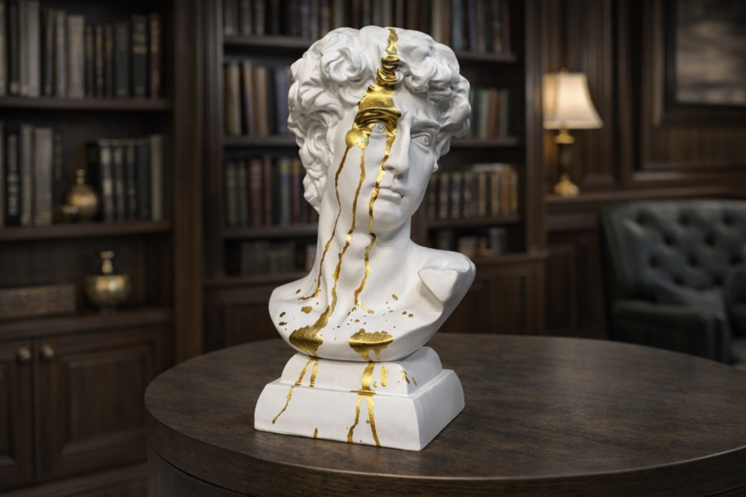 Fragmented David Sculpture