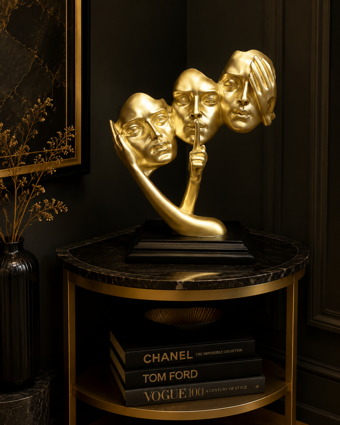 Silent Expressions Sculpture