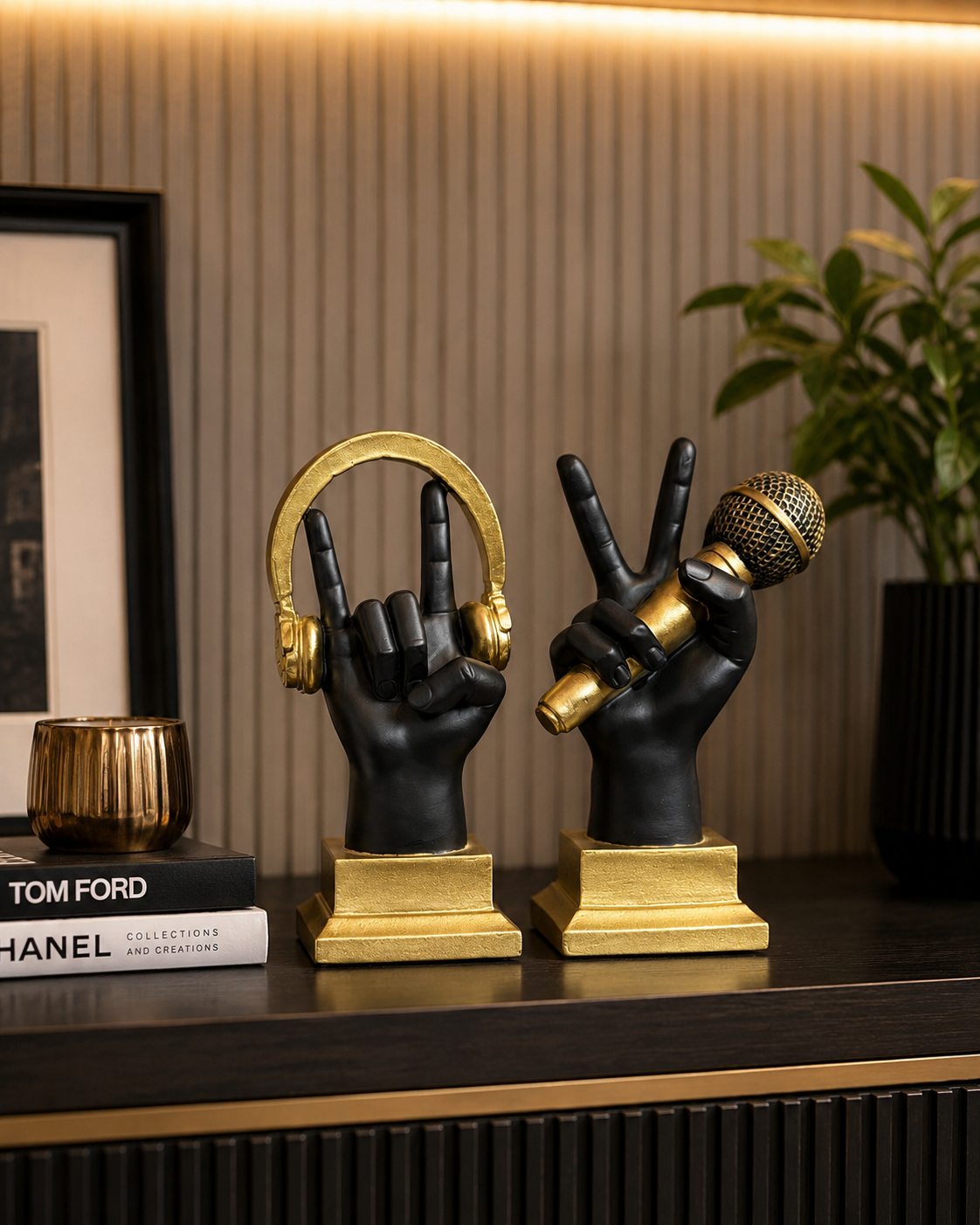 Hand Sculpture Set ( Music )