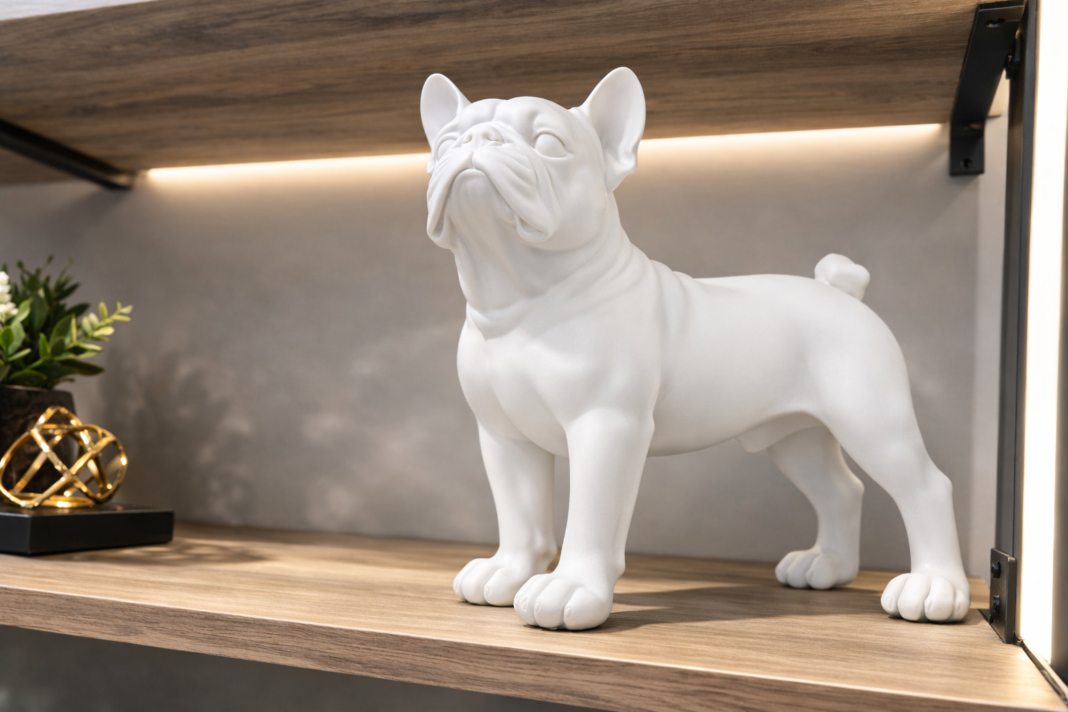 French Bulldog Decorative Sculpture