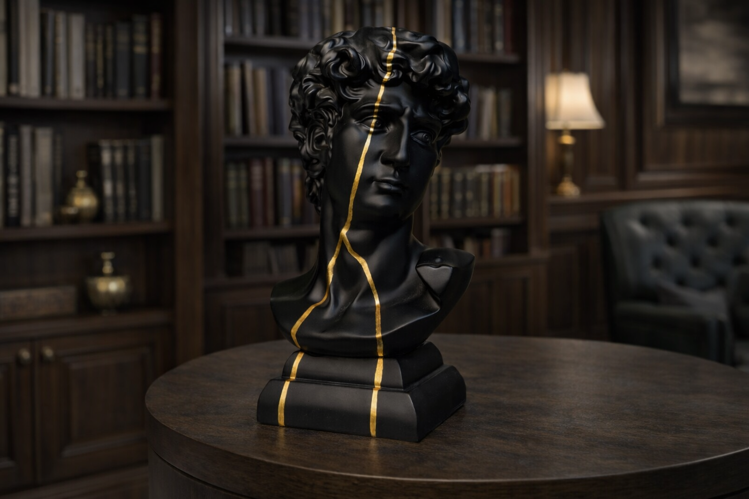 Fragmented David Sculpture