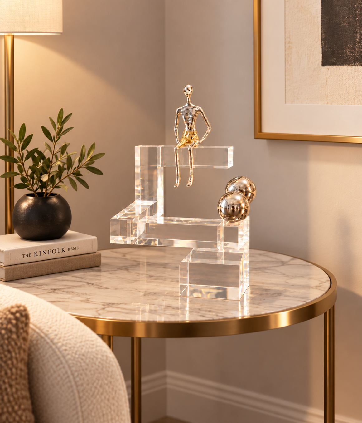 The Thinker — Crystal Staircase