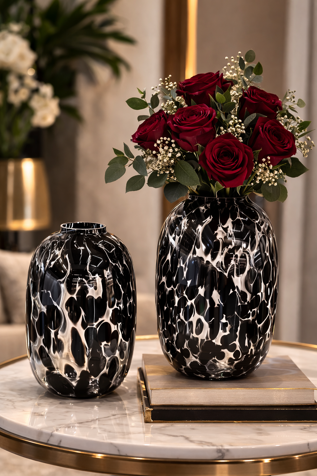 Imported Glass Crystal Vases