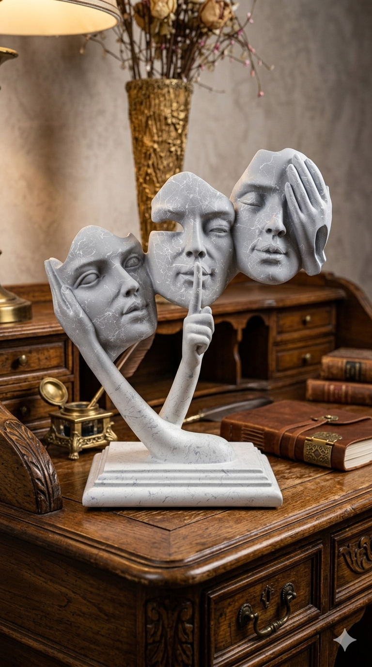 Silent Expressions Sculpture