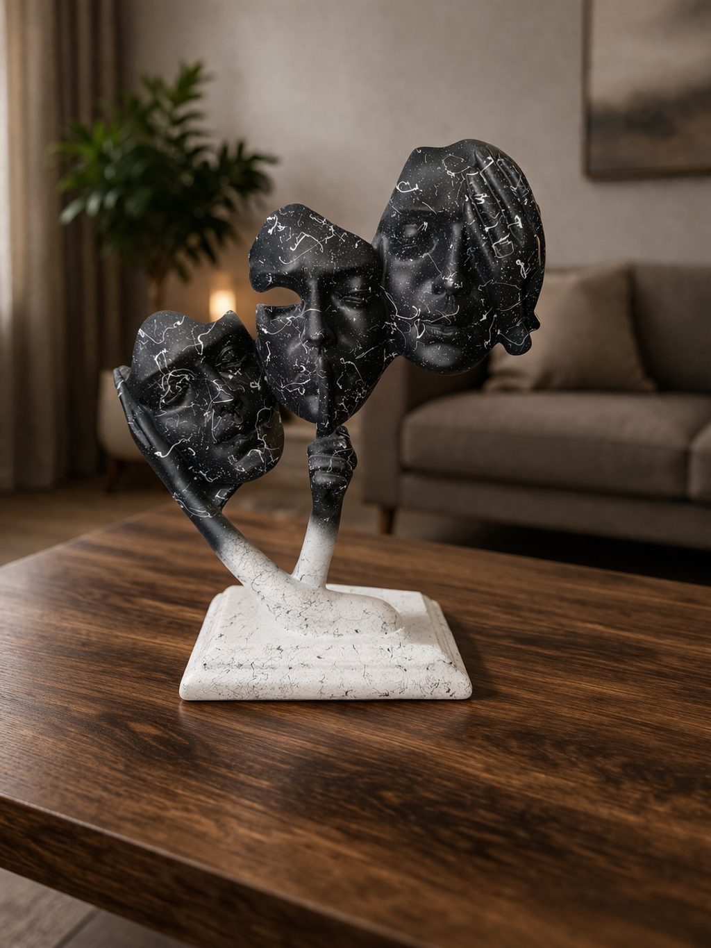 Silent Expressions Sculpture