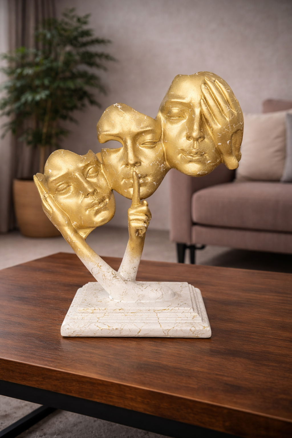 Silent Expressions Sculpture