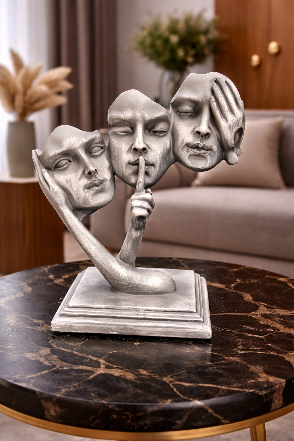 Silent Expressions Sculpture