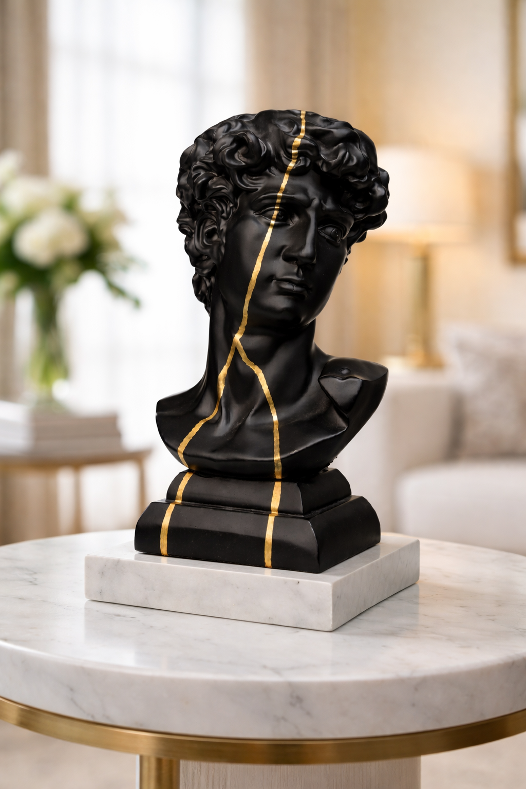 Fragmented David Sculpture