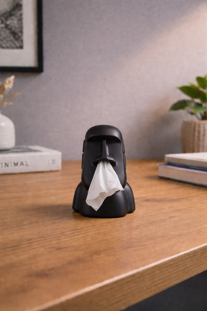 Moai Tissue Box