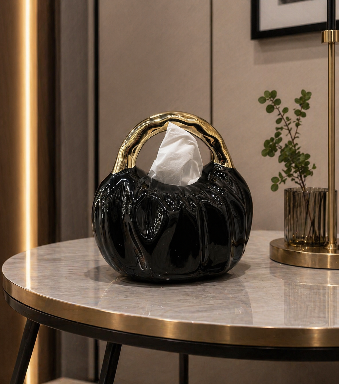 Handbag Tissue Box Holder
