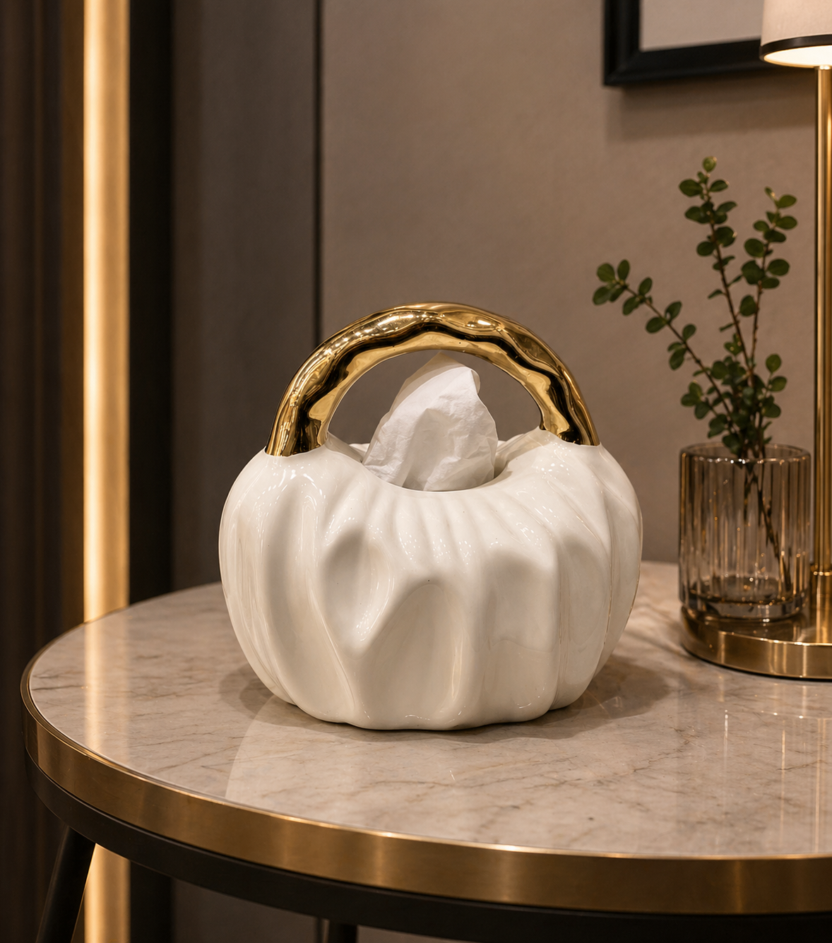 Handbag Tissue Box Holder