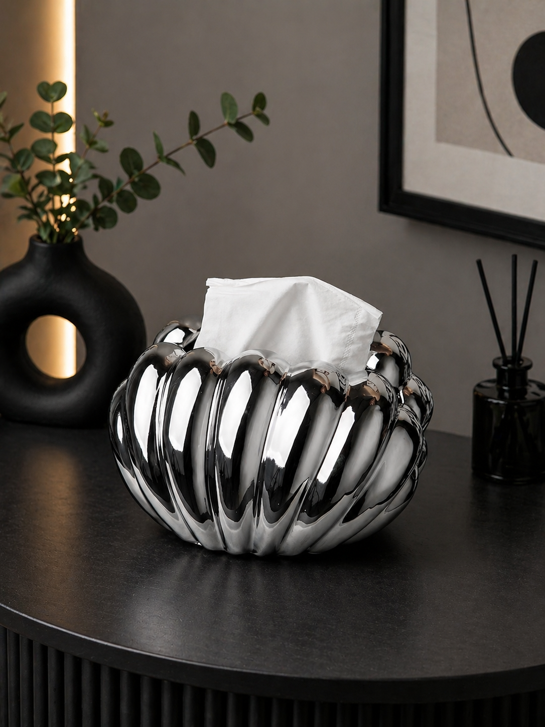 Shell Tissue Box Holder
