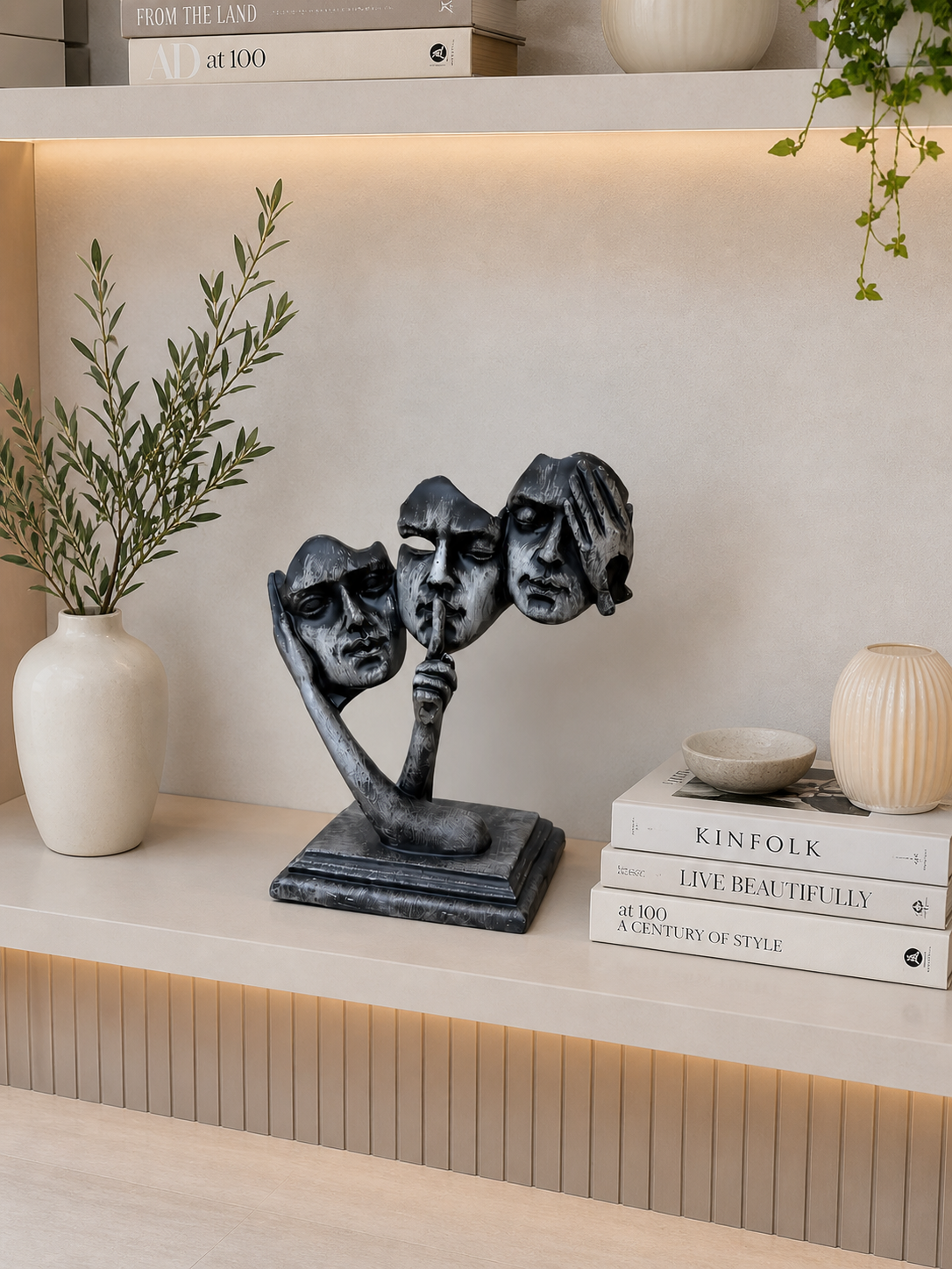 Silent Expressions Sculpture