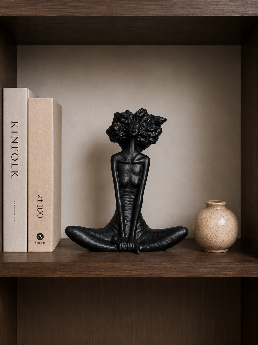 Flora Seated Figure Sculpture