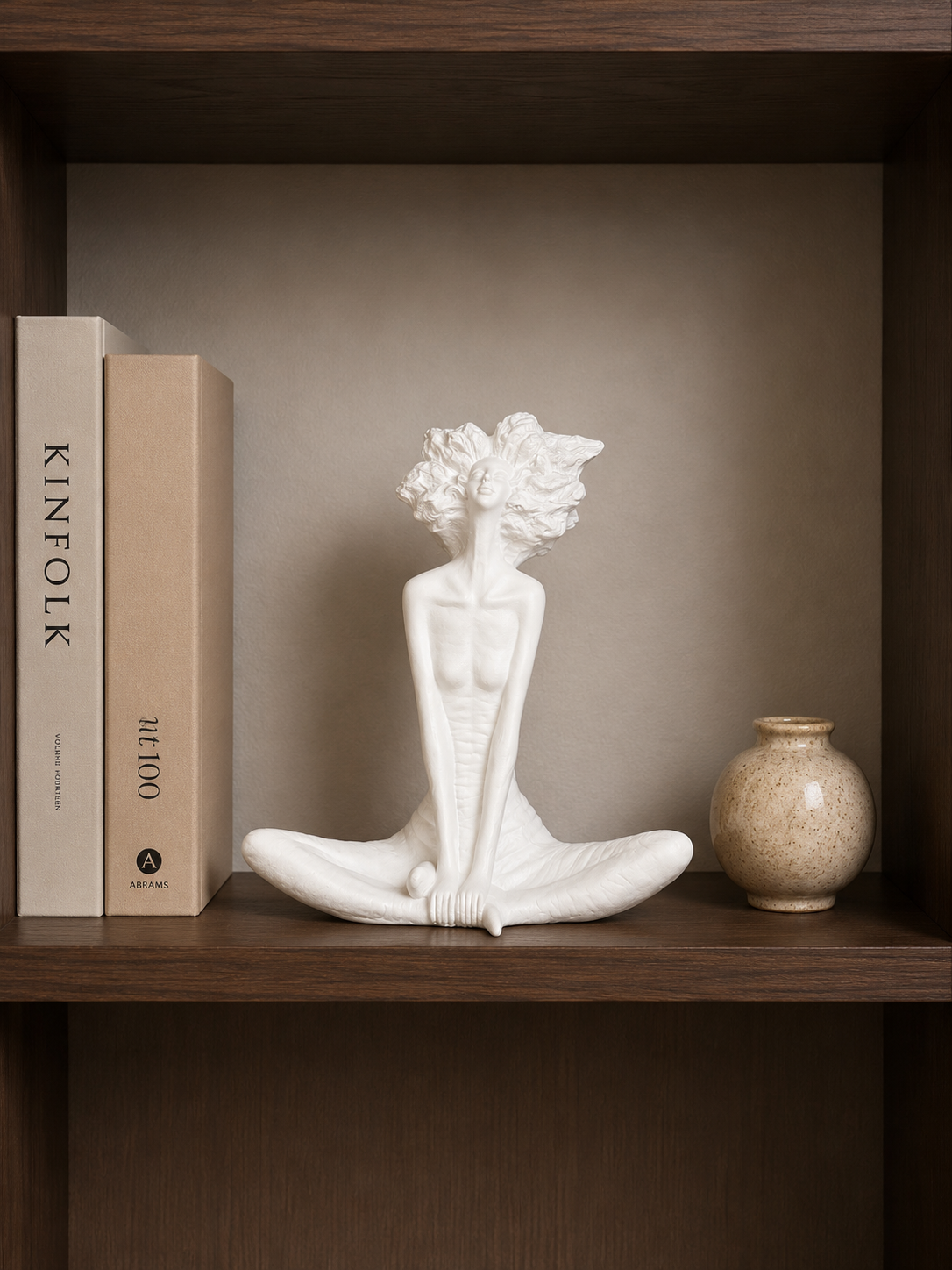 Flora Seated Figure Sculpture