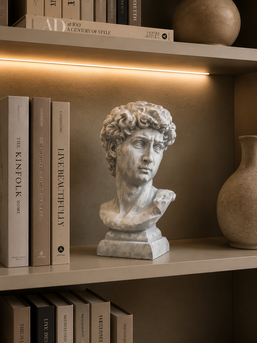 Fragmented David Sculpture